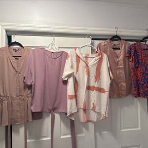 L dress shirts 5 for $20